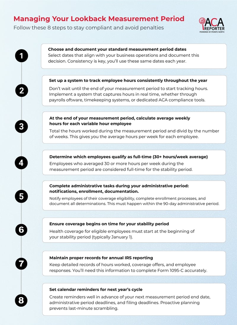 step by step managing your aca lookback measurement period.